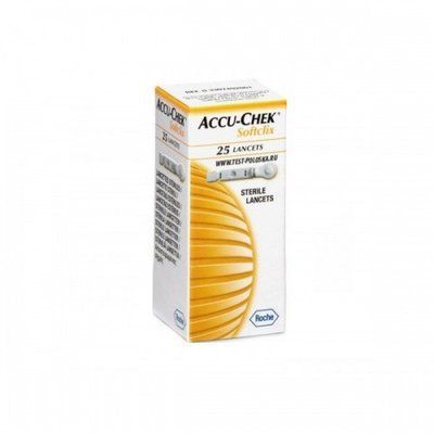 Ланцети Акку-Чек Софтклікс (Accu-Chek Softclix) 25 шт 1943728567 фото