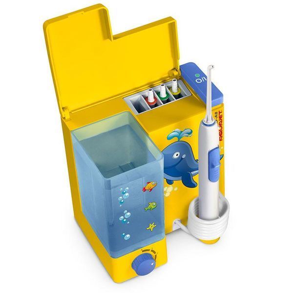 Ирригатор полости рта желтый AQUAJET LD-A8 1943729563 фото