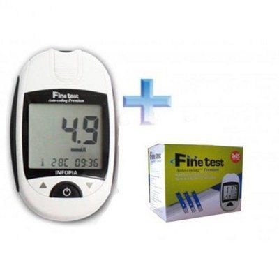 Глюкометр Finetest Premium (Файнтест Премиум) +50 тест полосок 1946146640 фото