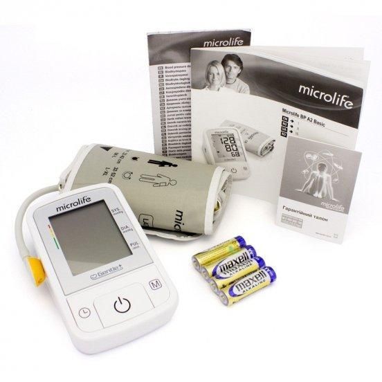 Автоматический тонометр Microlife BP A2 Basic 1949981354 фото
