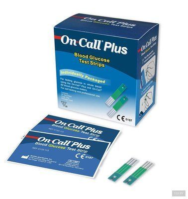 Тест полоски On-Call Plus (Он Колл Плюс) 25 шт. 1943728550 фото